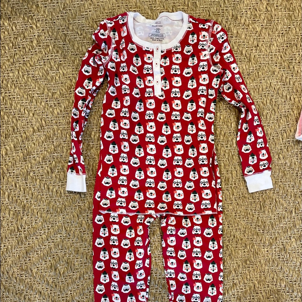 Roberta roller rabbit holiday pajamas